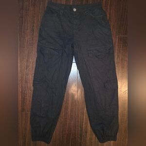 Rachel Paige Black Cargo Pants Sz S
